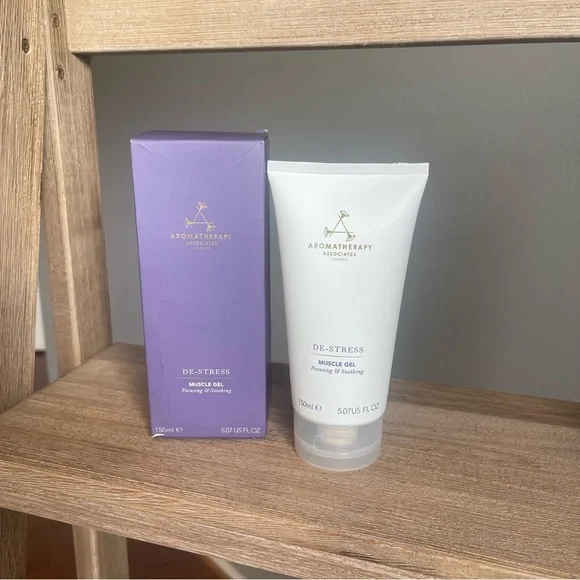 Aromatherapy Associates De-Stress Muscle Gel FULL New Open Box Spa Wellness Body - Picture 5 of 16